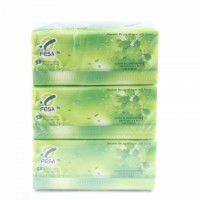 Hot Sale 180pcs White Comfortable Facial Tissue Paper