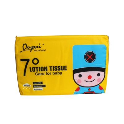 Soft Lotion Tissue Pack Disposable Facial Tissues